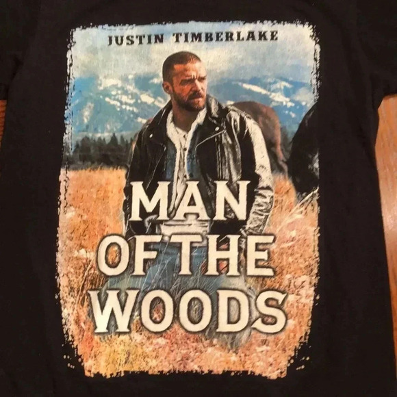 Justin Timberlake Man of Woods Concert Tee Shirt - Picture 3 of 6